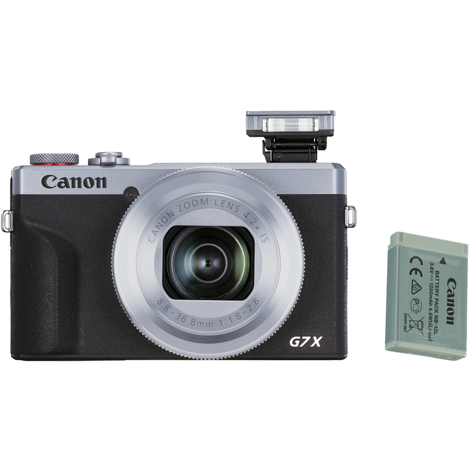 Canon PowerShot G7 X Mark III Battery Kit silber 