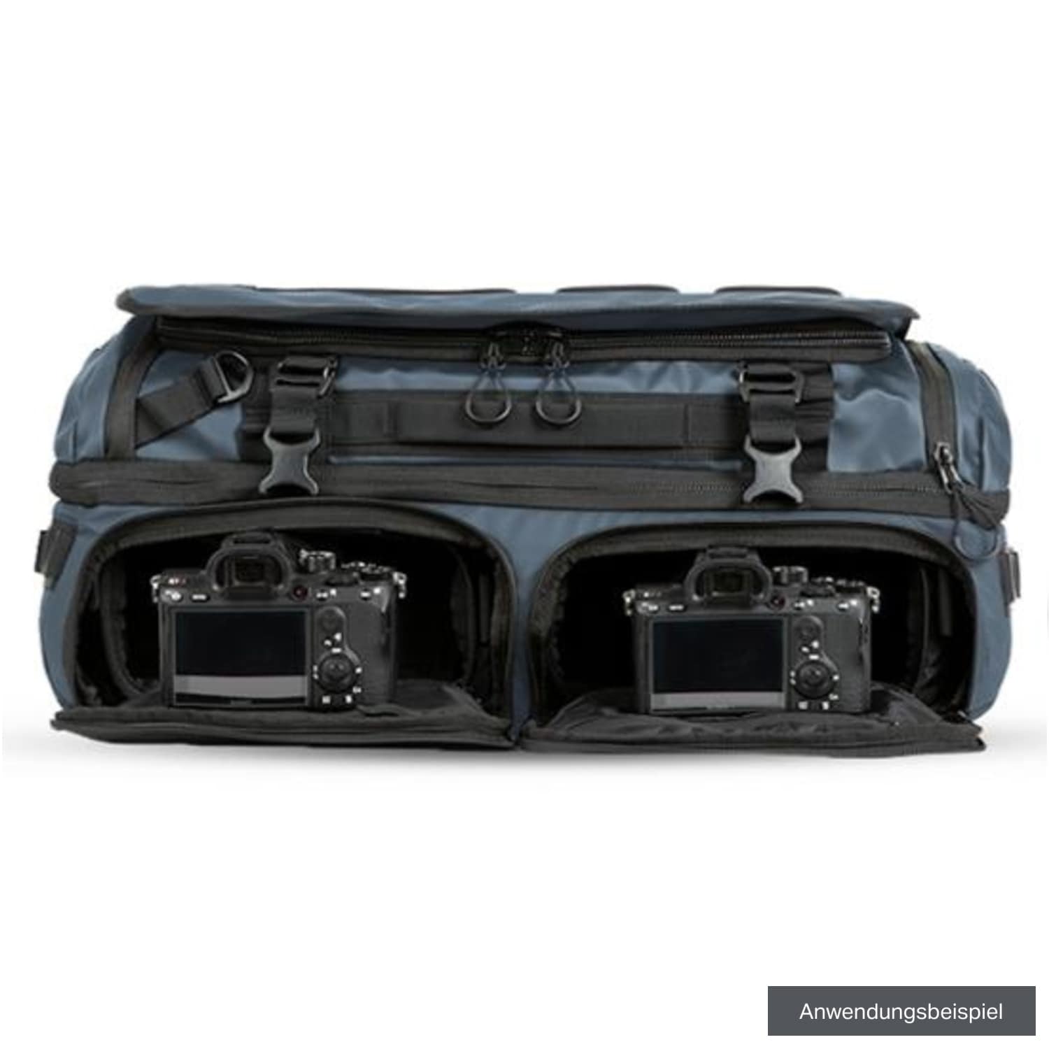 Wandrd Hexad Duffel All Access 45 Liter blau