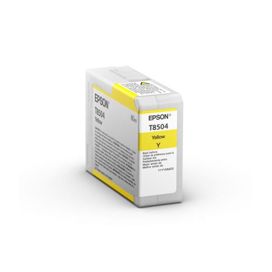 Epson Tinte T8504 Gelb für SC-P800,  80ml
