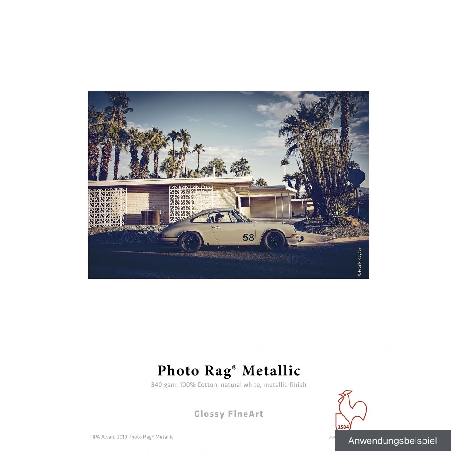 Hahnemühle Photo Rag Metallic 50" x 12m 340g/m² Rolle
