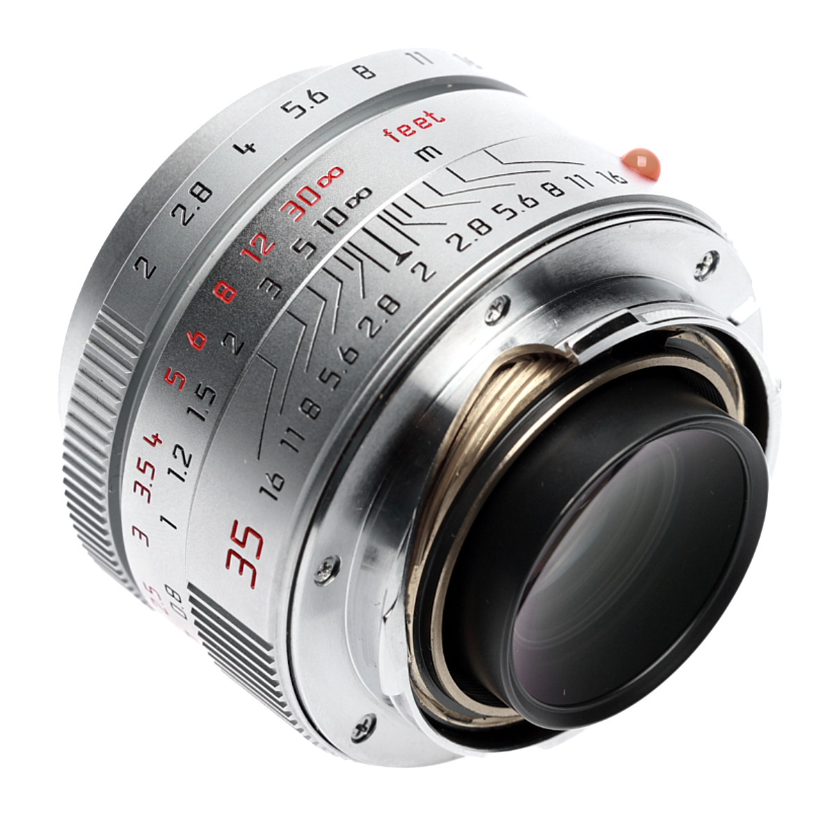 Leica SUMMICRON-M 35mm F2 Asph. silber eloxiert gebraucht
