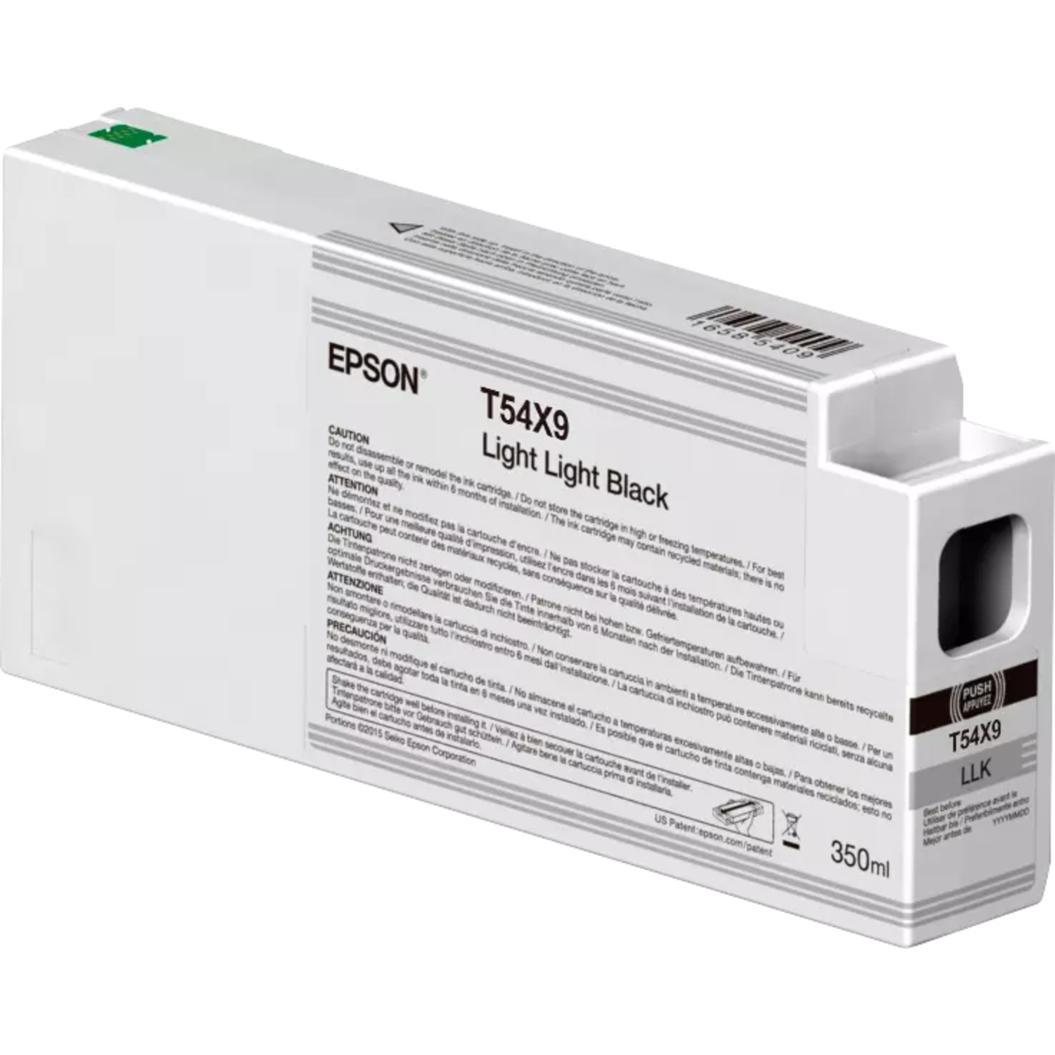 Epson Singlepack Light Light Black T54X900 UltraChrome HDX/HD 350ml