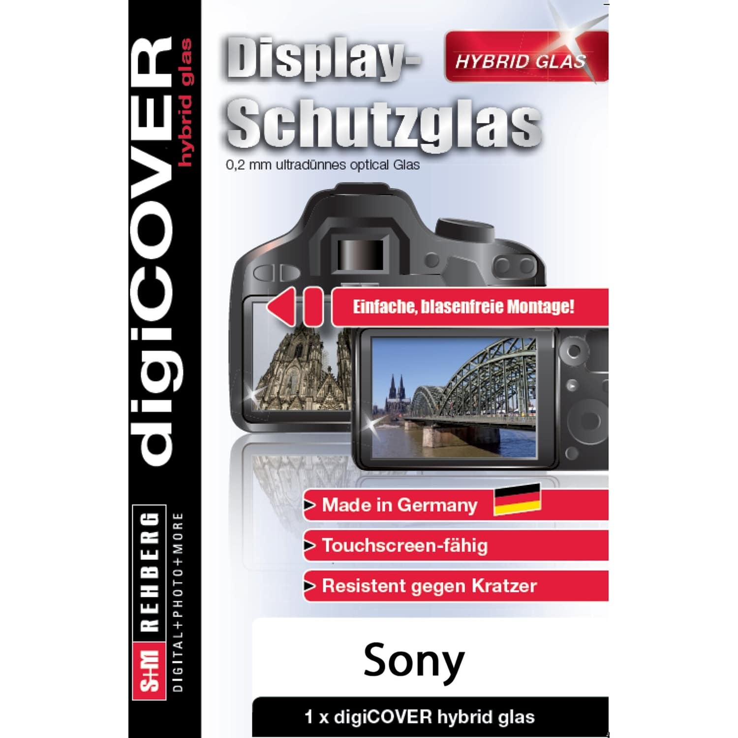 S&M digiCOVER Hybrid Glas Sony ZV-1II