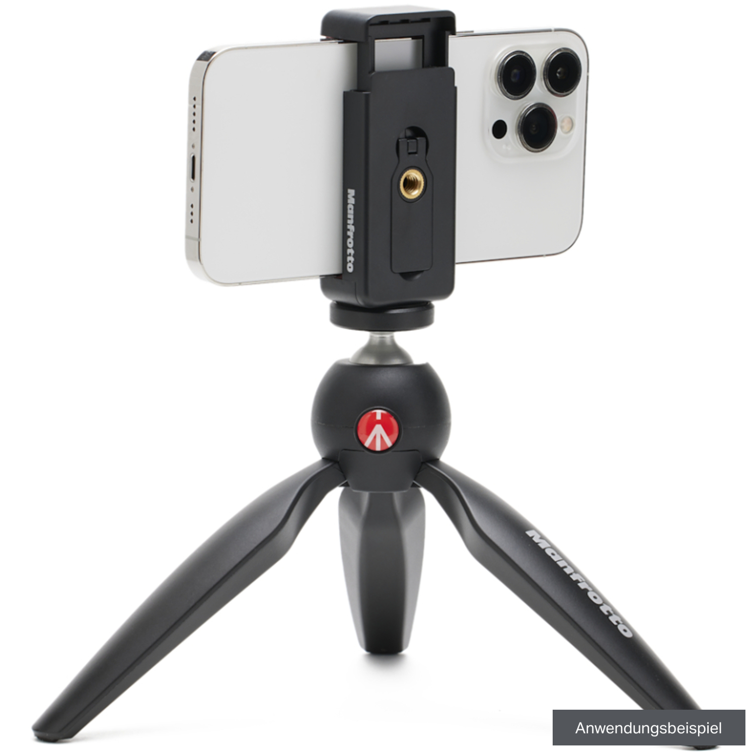 Manfrotto Pixi Mini-Stativ mit Smartphone-Klemme