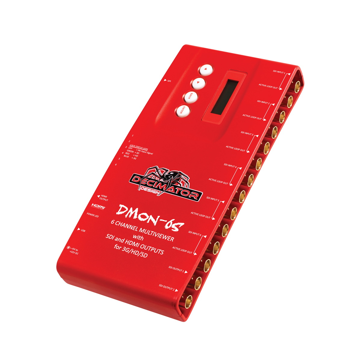 Decimator Design DMON-6S 6-Kanal Multiviewer