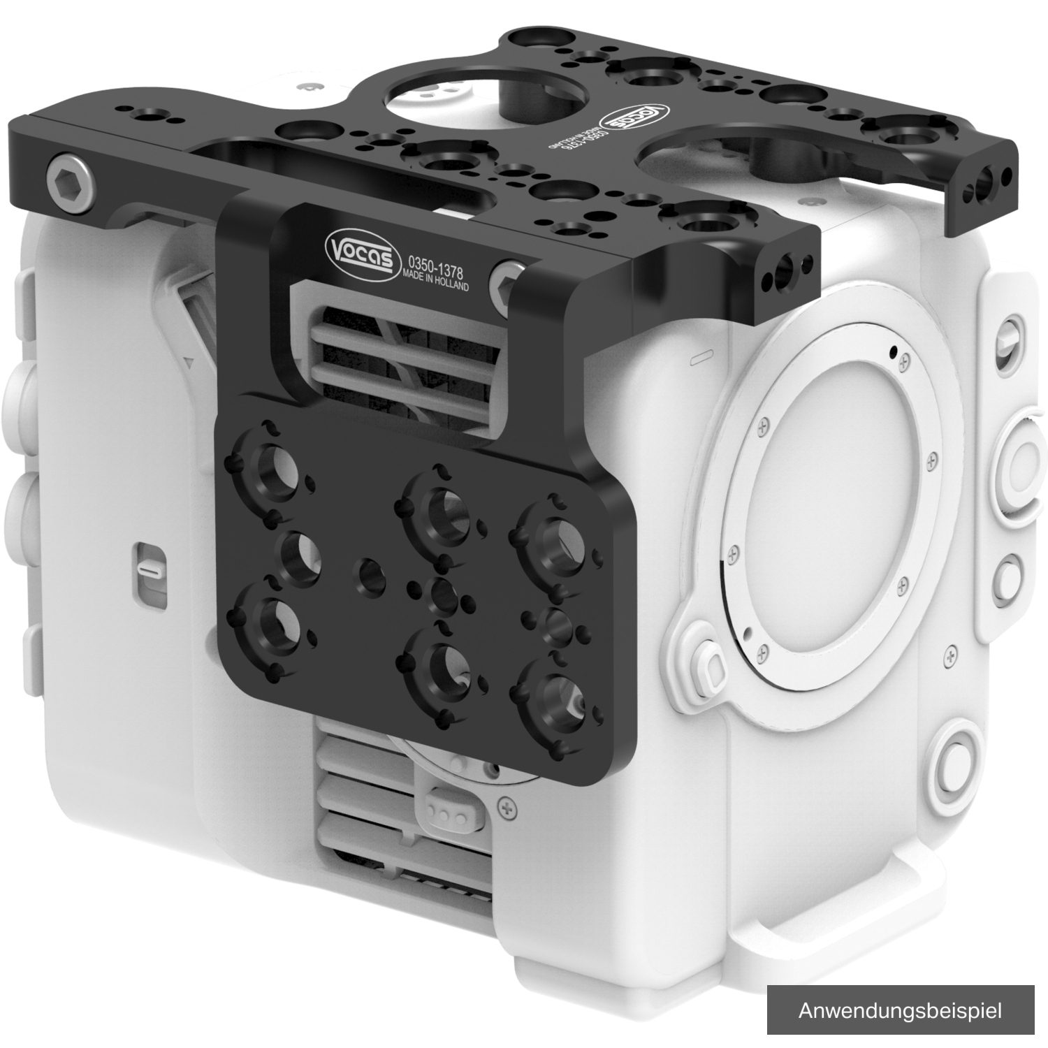 Vocas Hochformat-Halterung oder große Seitenplatte für Sony FX6