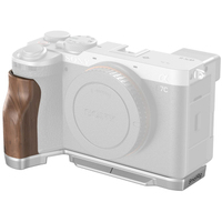 SmallRig L-förmige Mountplatte mit Holzgriff 4796 für Sony Alpha 7C II und Alpha 7C R