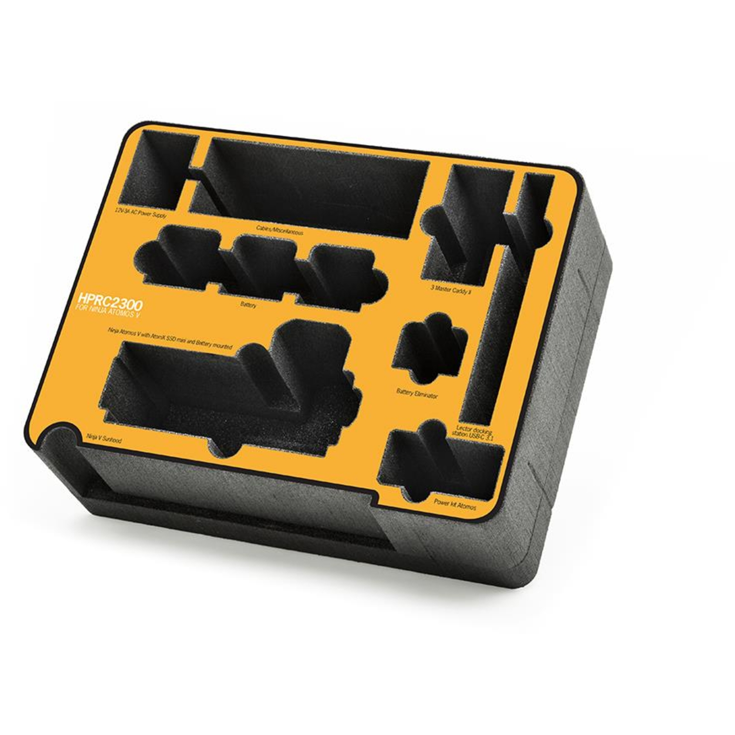 HPRC Koffer 2300 für Atomos Ninja V 