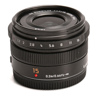 Panasonic LUMIX Leica DG SUMMILUX 15mm F1.7 Asph. für MFT-Mount gebraucht