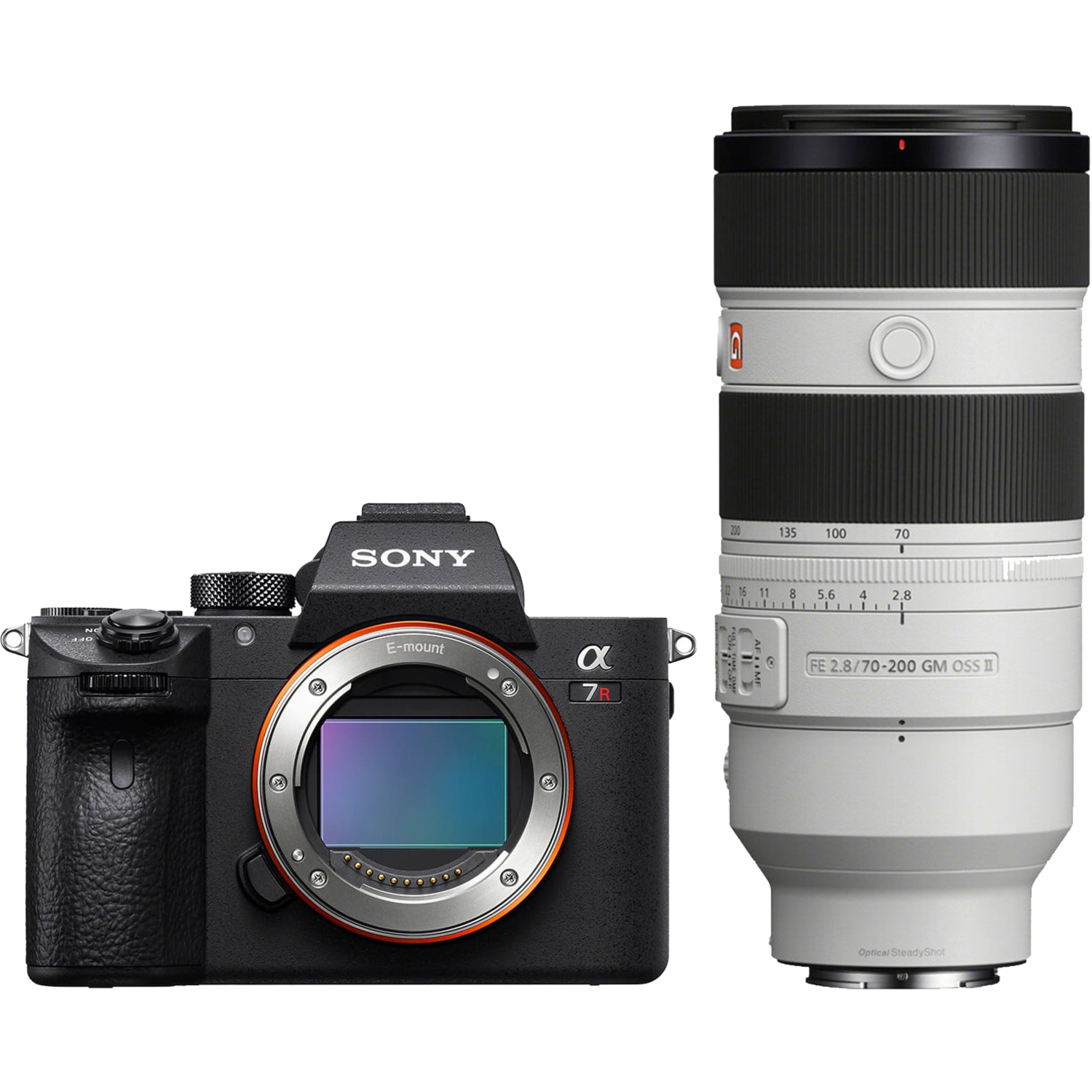 Sony Alpha 7R IVA mit FE 70-200mm F2.8 G Master OSS II 