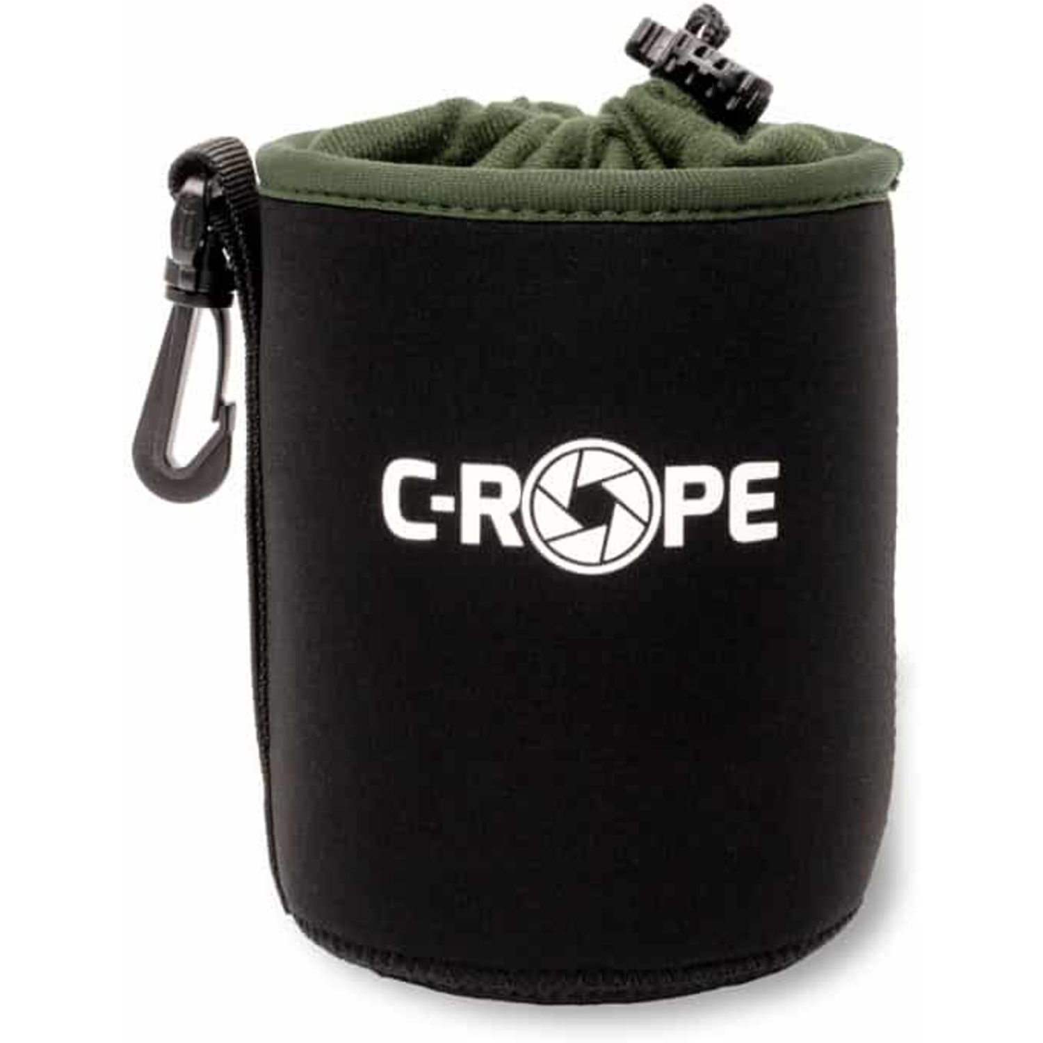 C-Rope Objektivbeutel Neopren M schwarz-oliv