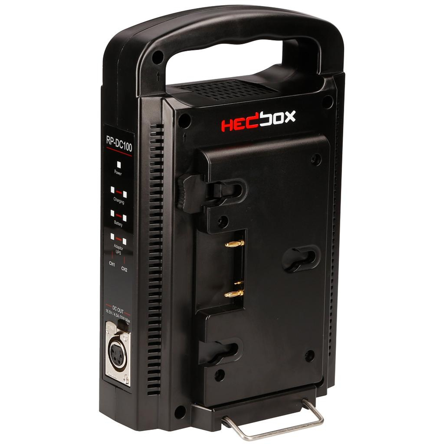 HEDBOX RP-DC100A Digitales Doppelladegerät für Gold-Mount