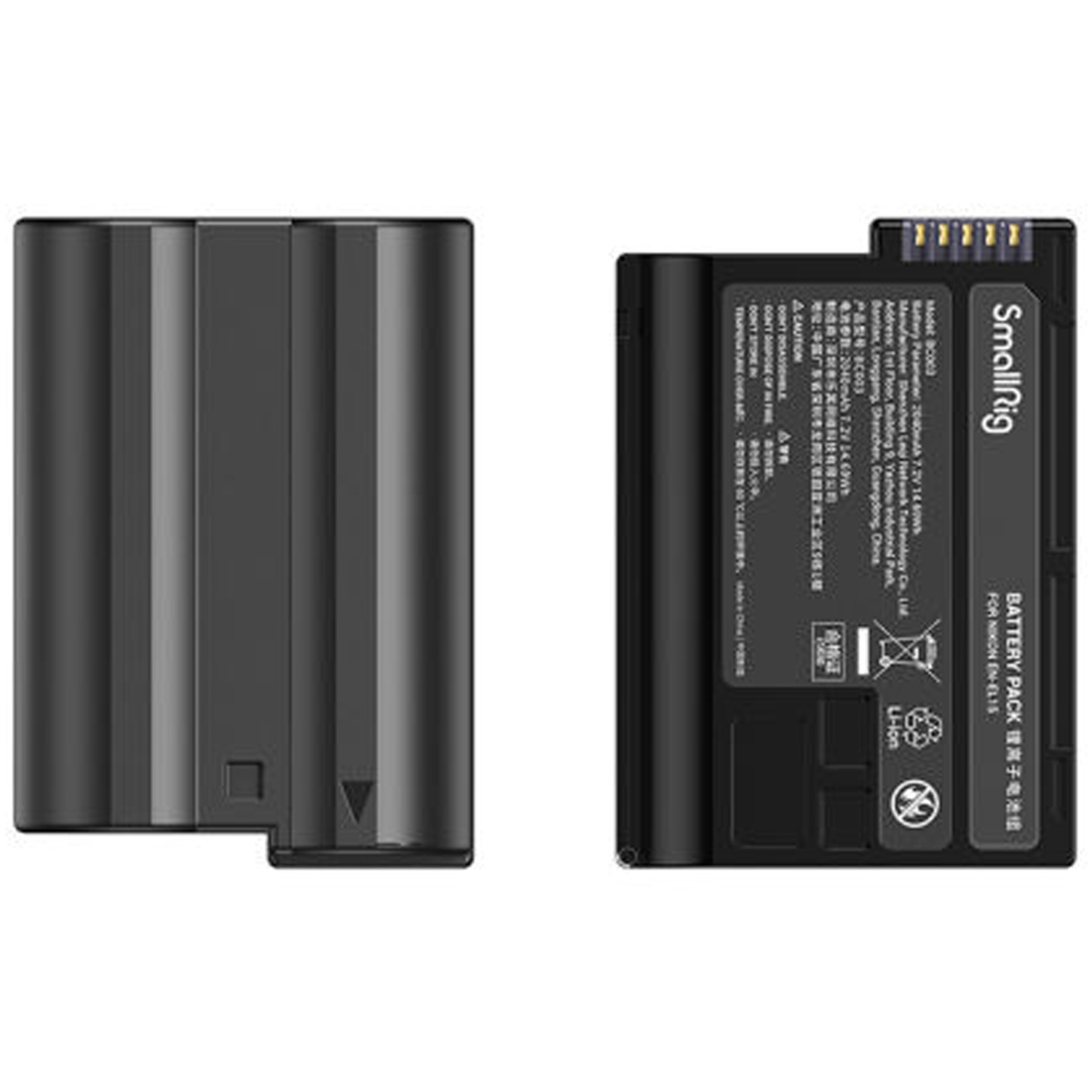 SmallRig Akku EN-EL15 und Ladegerät Kit 3820B