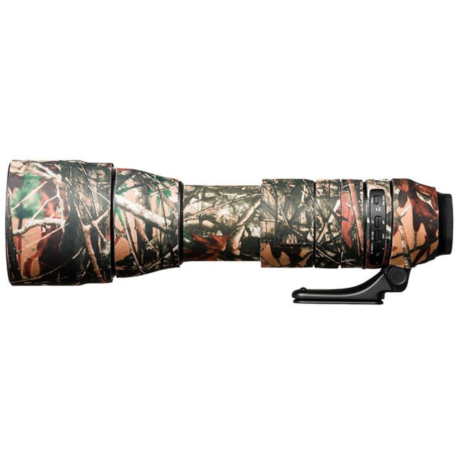 easyCover Lens Oak Objektivschutz für Tamron 150-600mm F/5-6.3 Di VC USD G2 Wald Camouflage