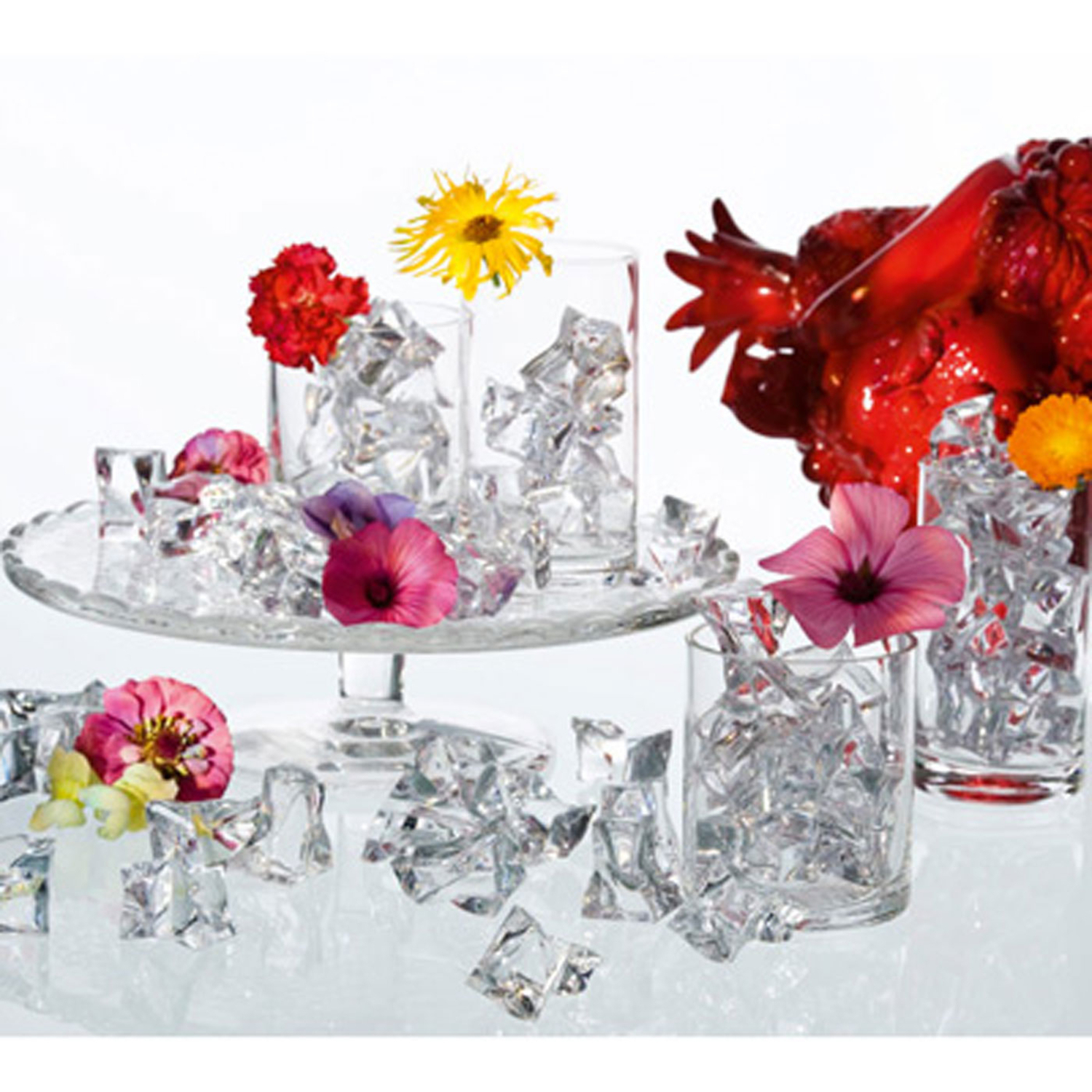 B.I.G. Deko-Eiswürfel Acryl, 38mm, 1000ml