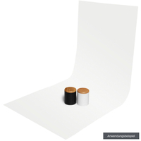 GlareOne PVC Hintergrund weiß 60 x 130cm