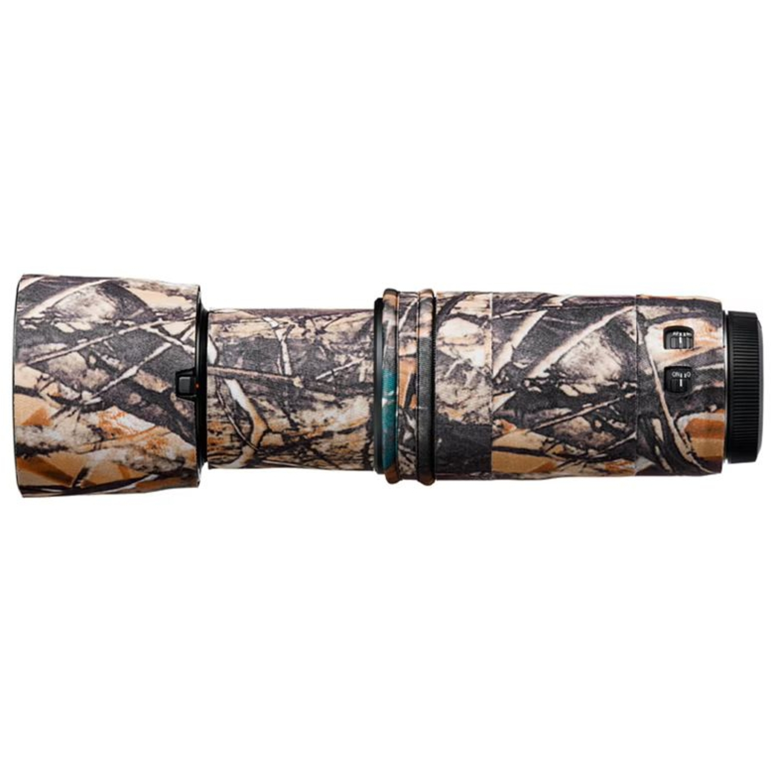 easyCover Lens Oak für Canon RF 100-400mm F5.6-8 IS USM Wald Camouflage