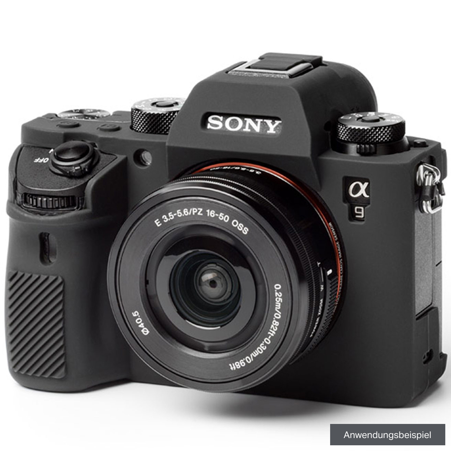 Easycover Schutzhülle schwarz für Sony A9 II und Alpha 7R IV