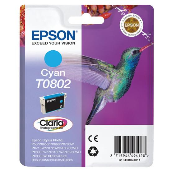 Epson Tinte cyan f. R265/360,RX560,P50
