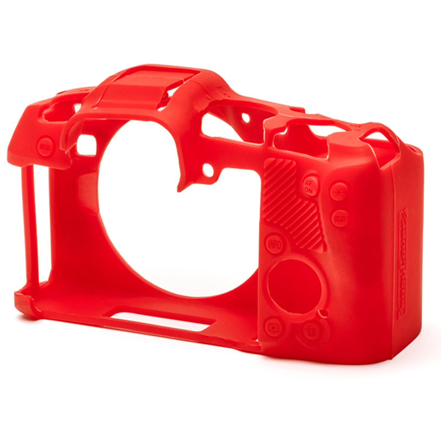 easyCover Silikon-Schutzhülle für Canon R8 Rot