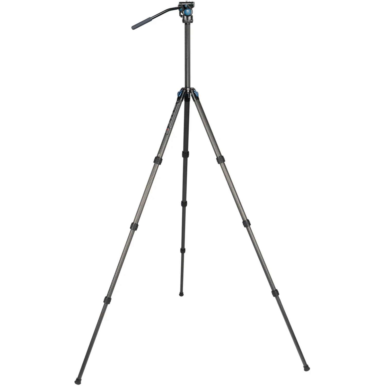 SIRUI ST-124 Superb Travel Dreibeinstativ Carbon 166cm mit Videokopf VA-5