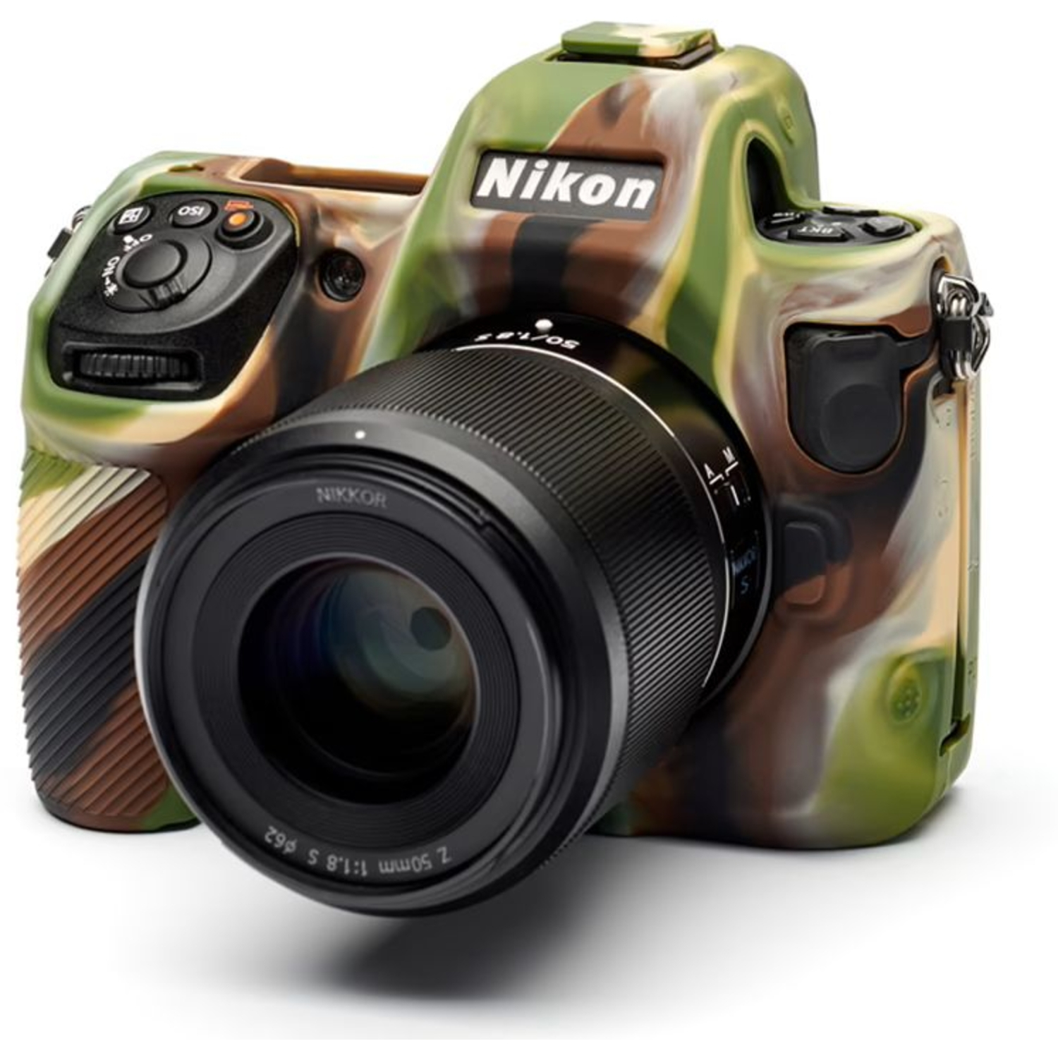 easyCover Silikon-Schutzhülle für Nikon Z8 Camouflage