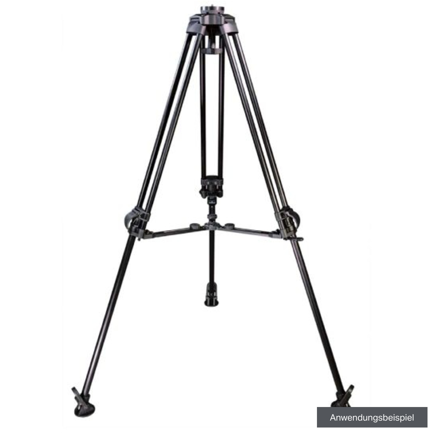 Cartoni PTZ Light Tripod Alu75 Kit mit Nivellierkugel und Bodenspinne