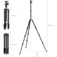 SmallRig Carbon-Stativ mit Mittelsäule AP-20 4059