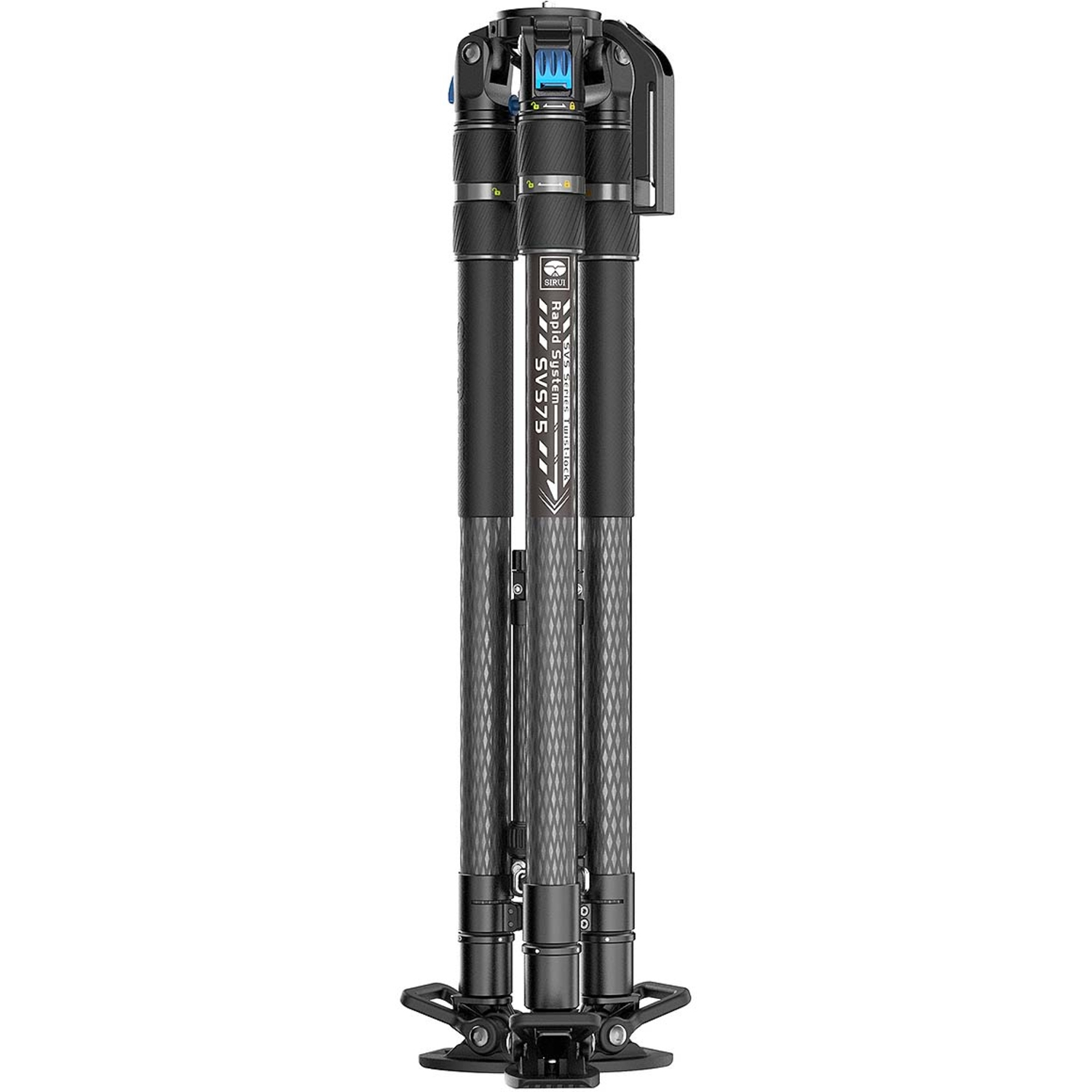 Sirui SVS75 Broadcast Dreibeinstativ mit SVH15 Videoneiger