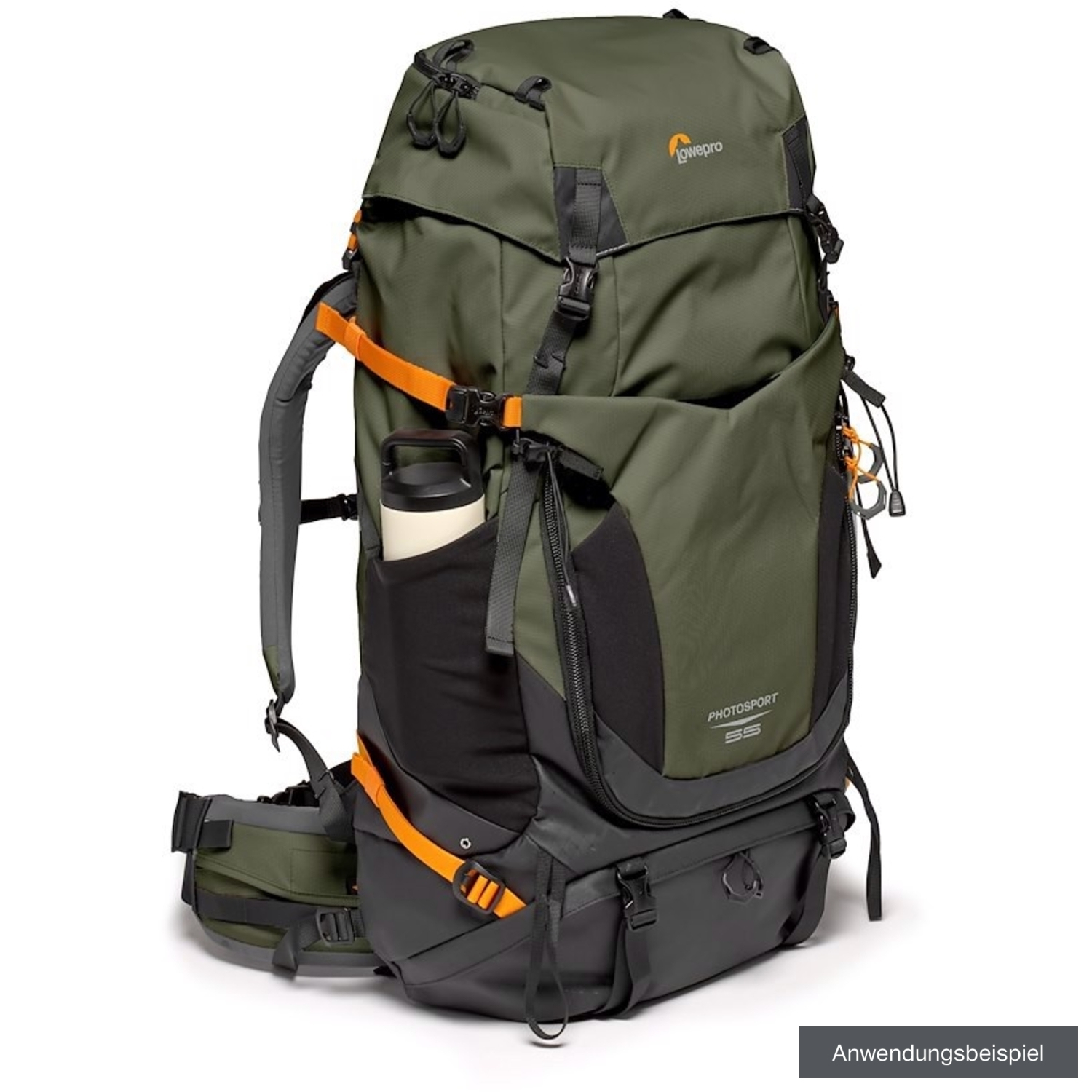 Lowepro PhotoSport-Rucksack PRO 55L AW IV (M/L) grün