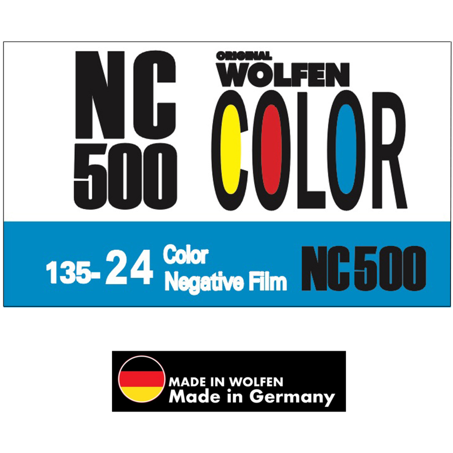 WOLFEN Color Classic NC500-24 Negativ Kleinbildfilm mit 24 Aufnahmen