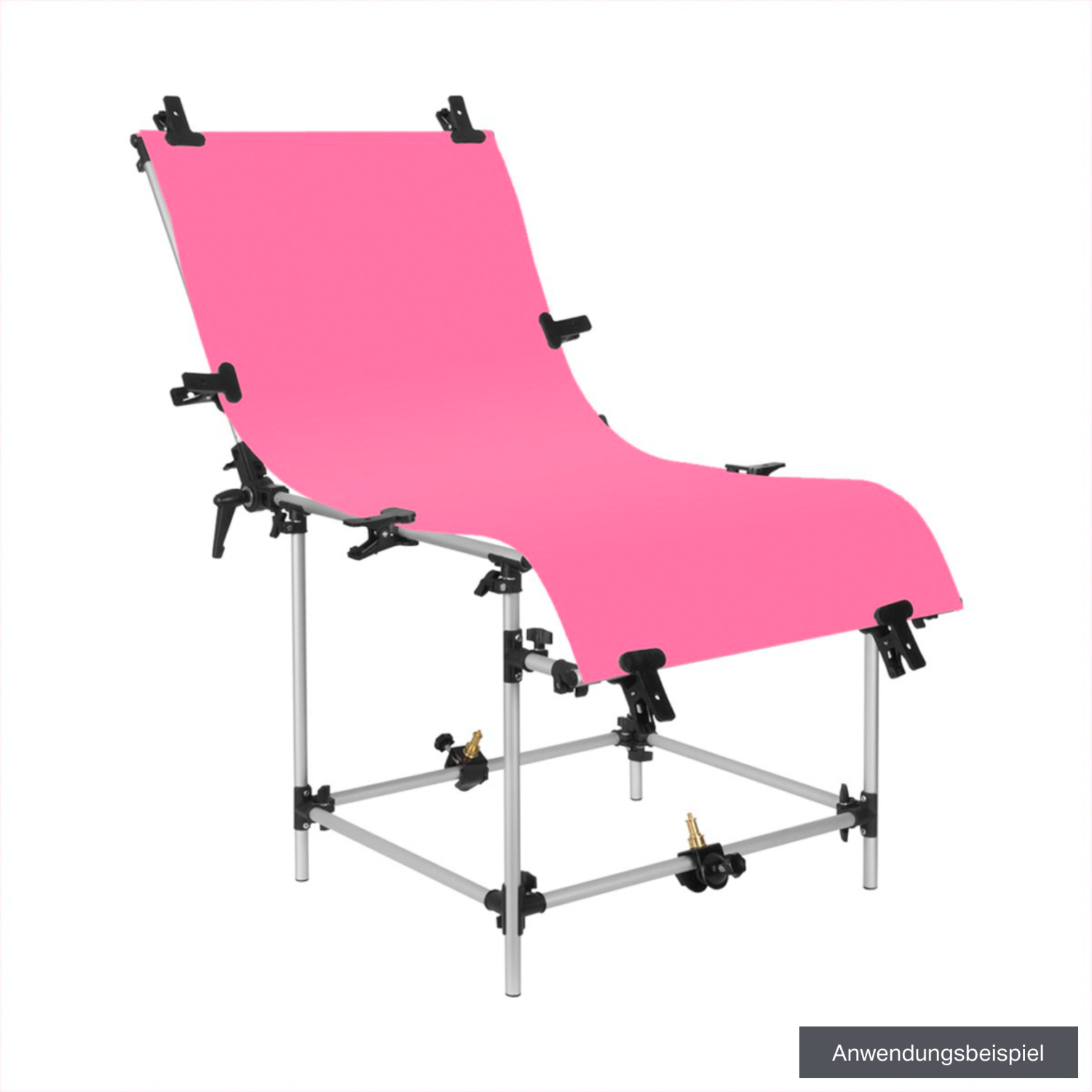 GlareOne PVC Hintergrund pink 60 x 130cm