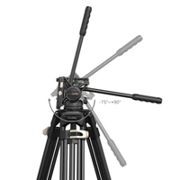 SmallRig Stativ mit Heavy-Duty Fluidkopf AD-01 3751B