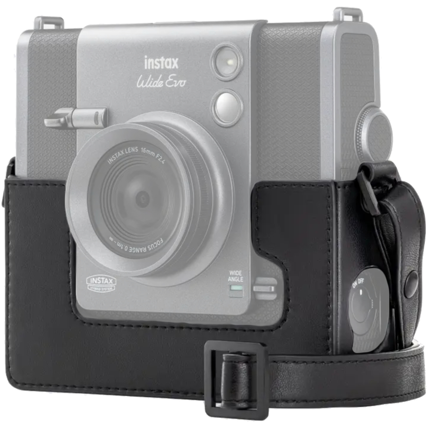 Fujifilm INSTAX Kameratasche schwarz für INSTAX WIDE Evo