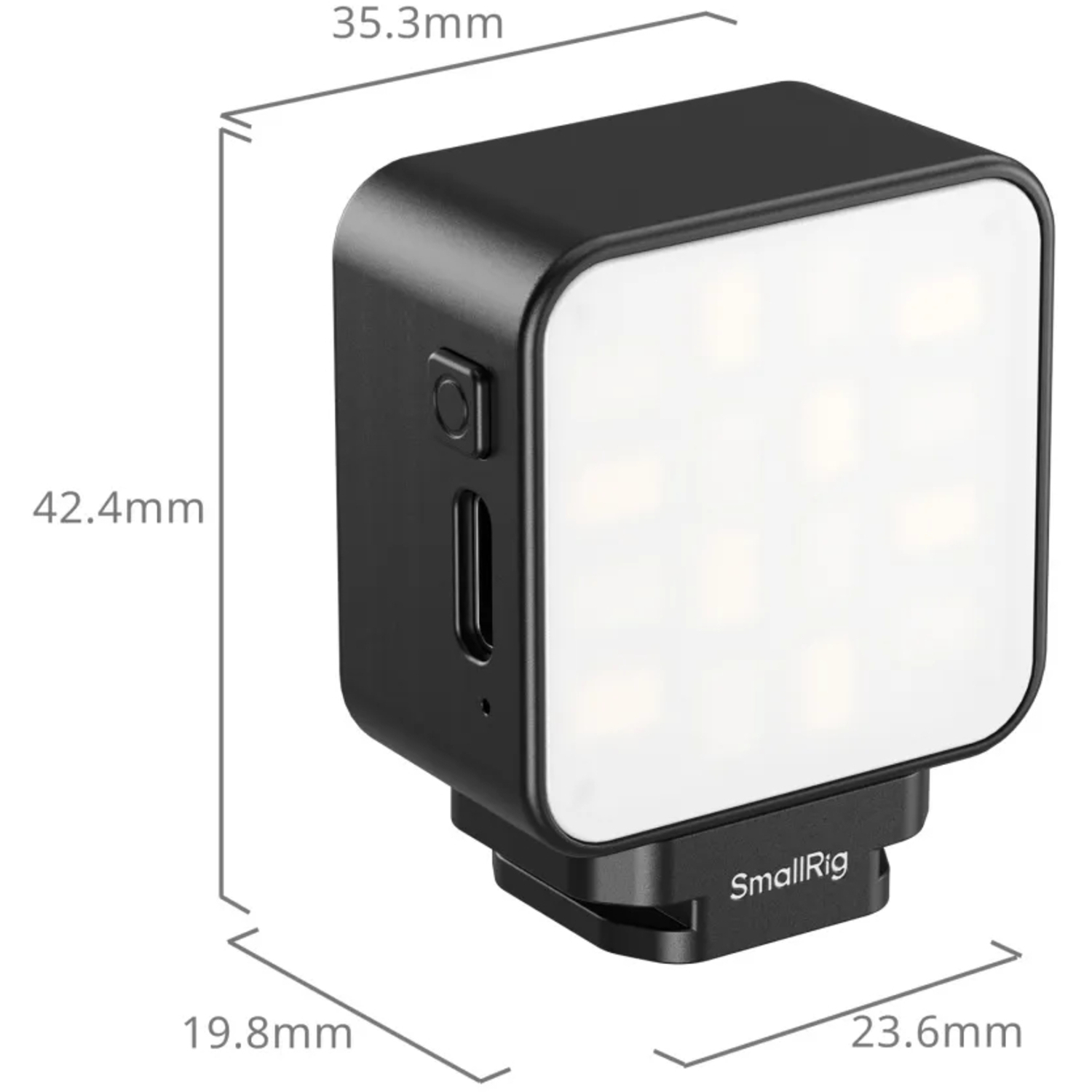 SmallRig Mini LED-Leuchte 5446 für Action Kameras