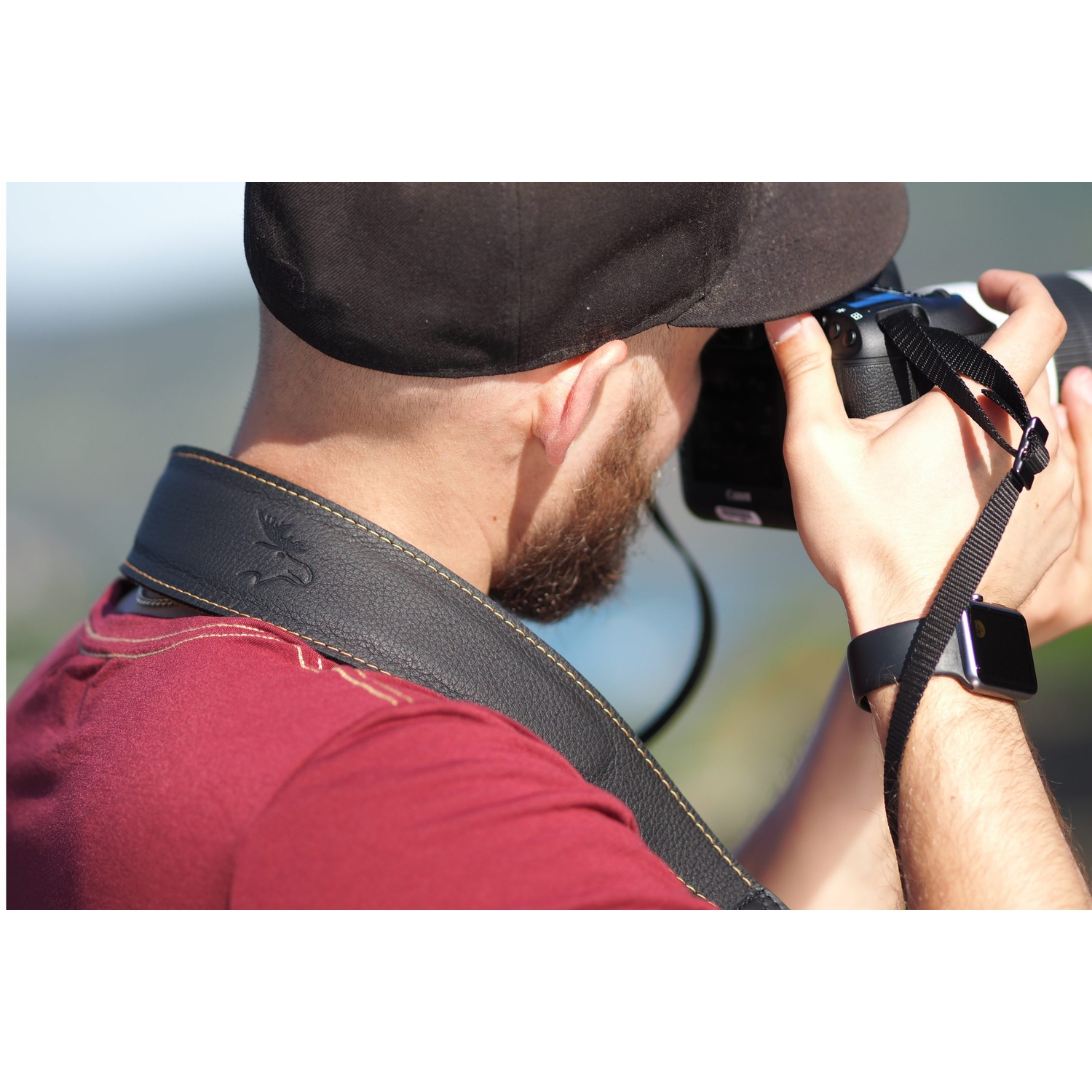 EDDYCAM Kameragurt 60mm schwarz-natur