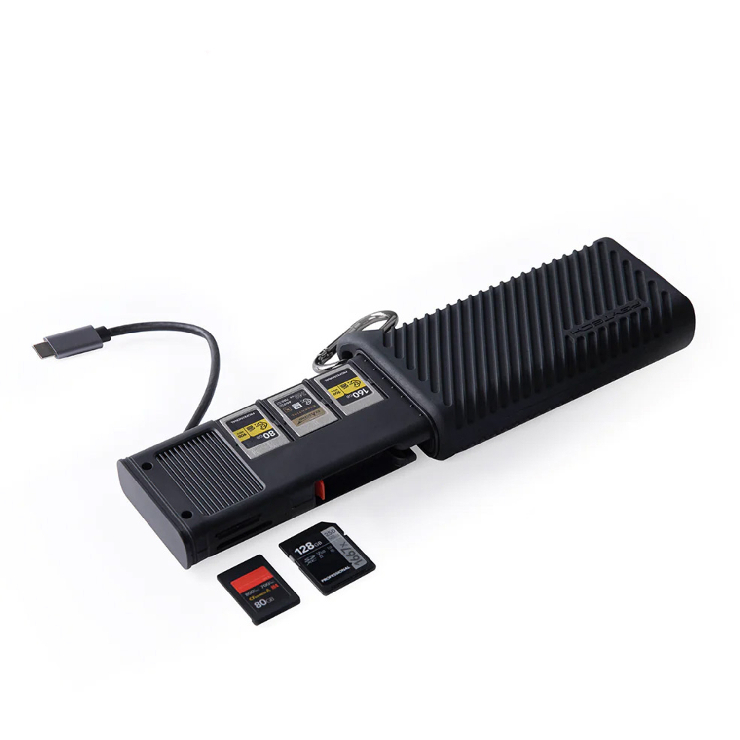 PGYTECH Speicherkartenetui CreateMate schwarz für CFexpress Typ A, SD- und microSD-Karten