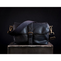 Bronkey Paris Camera Bag Waxed Canvas Black