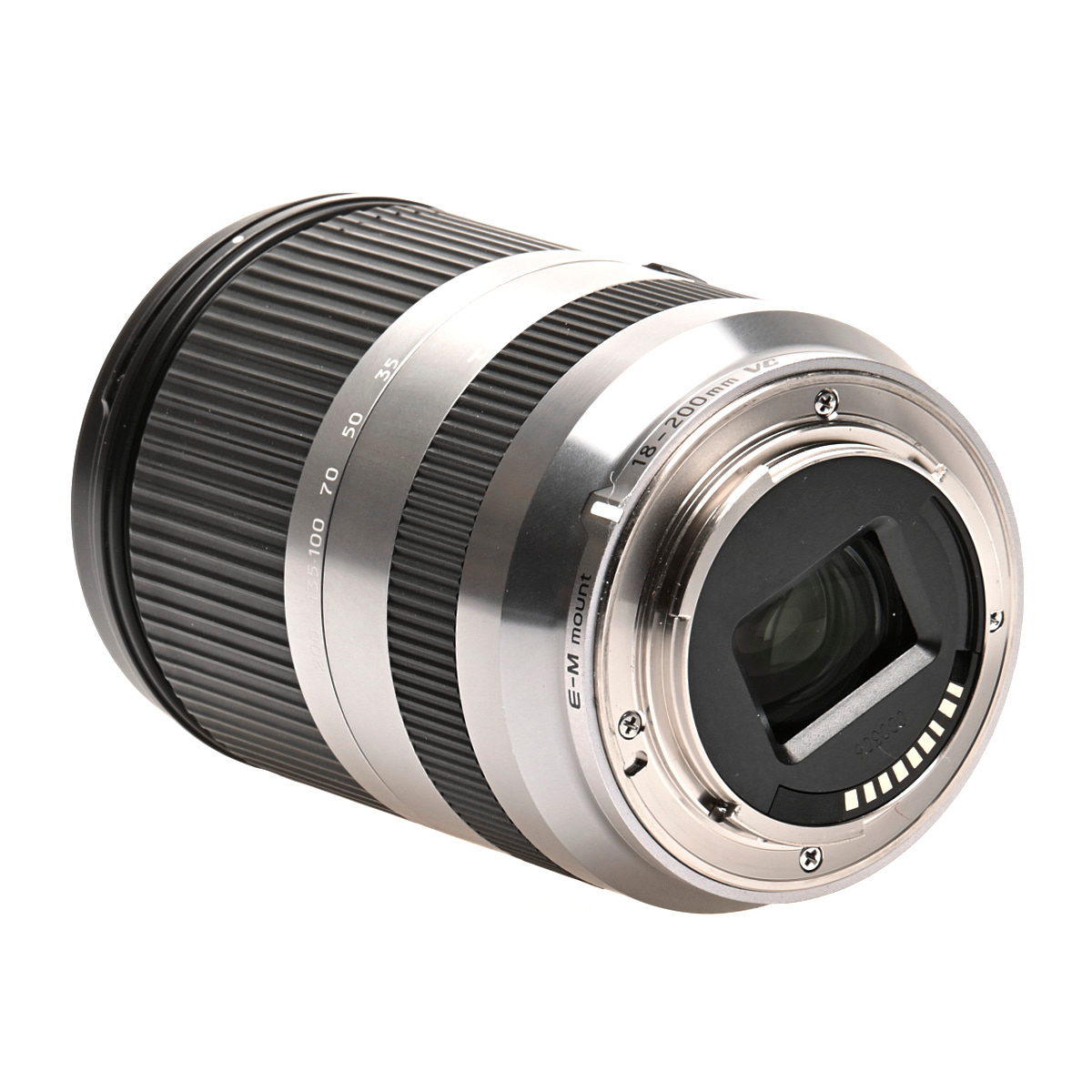 Tamron AF 18-200mm F3.5-6.3 Di III VC für Canon EF-M-Mount silber gebraucht