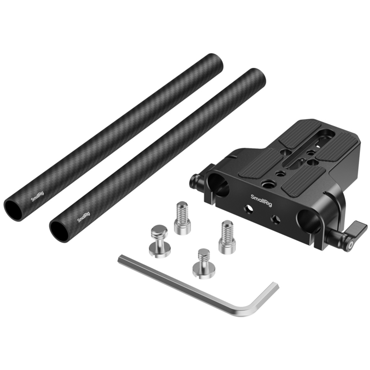 SmallRig Untere Montageplatte mit doppelter 15mm Stangenklemme 5609 