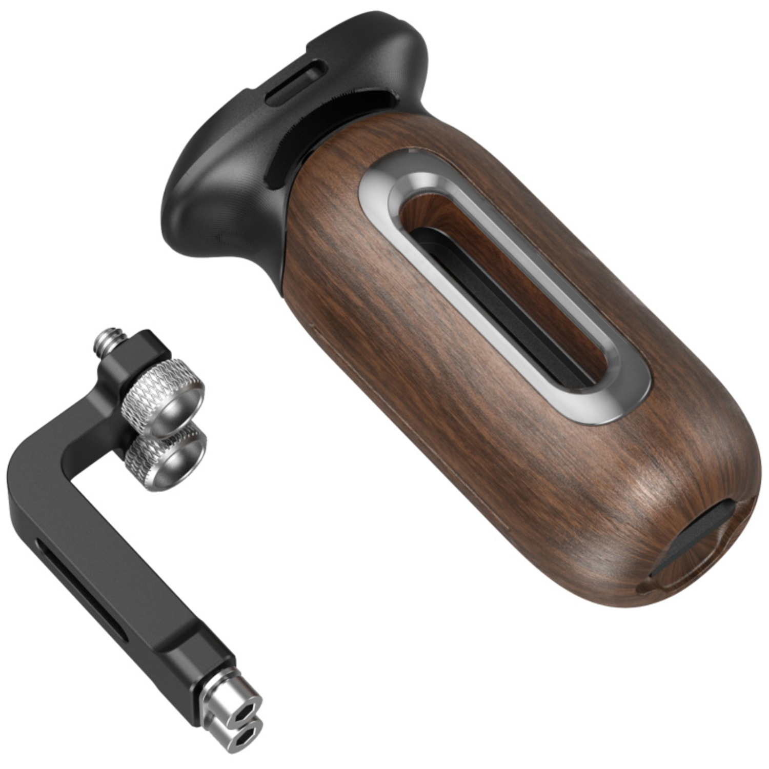 SmallRig Seitlicher Holzgriff mit 1/4"-20 Schrauben 5237