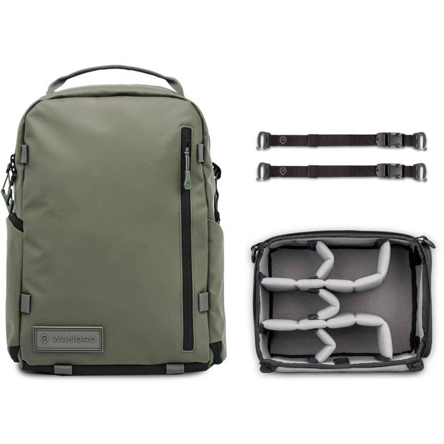 WANDRD Rucksack PRVKE 21 Zip Photo Bundle Wasatch Green