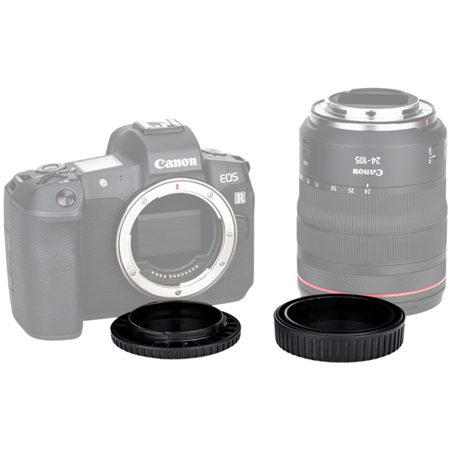 B.I.G. Gehäuse-/Objektivrückdeckel Set Canon RF