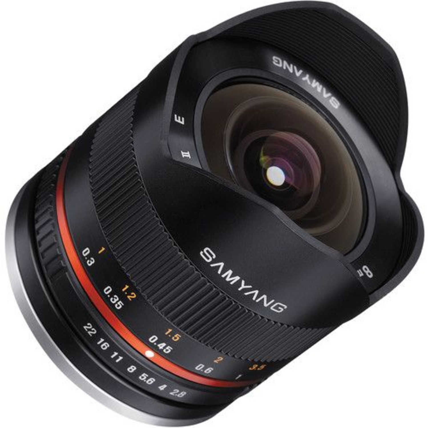 Samyang Fisheye 8mm f/2,8 II UMC schwarz Fujifilm X-Mount
