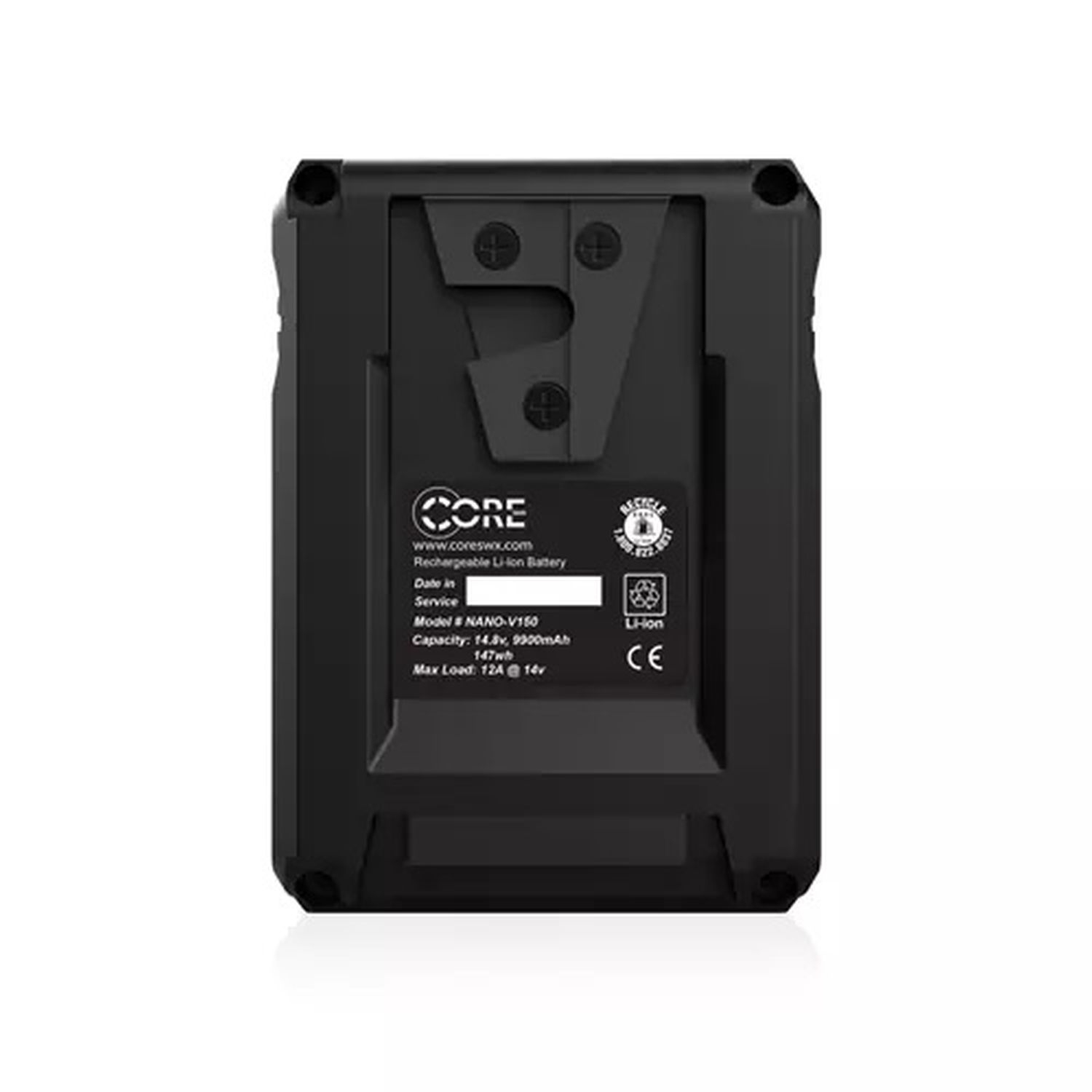 Core SWX NANO-V150 Micro V-Mount Lithium-Ionen Akkupack