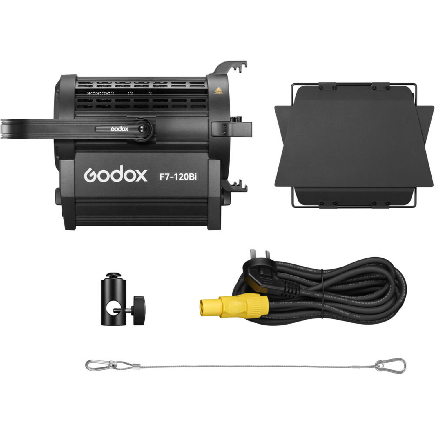 Godox F7-120Bi K2 LED Leuchte Fresnel BiColor für Leuchtenstative