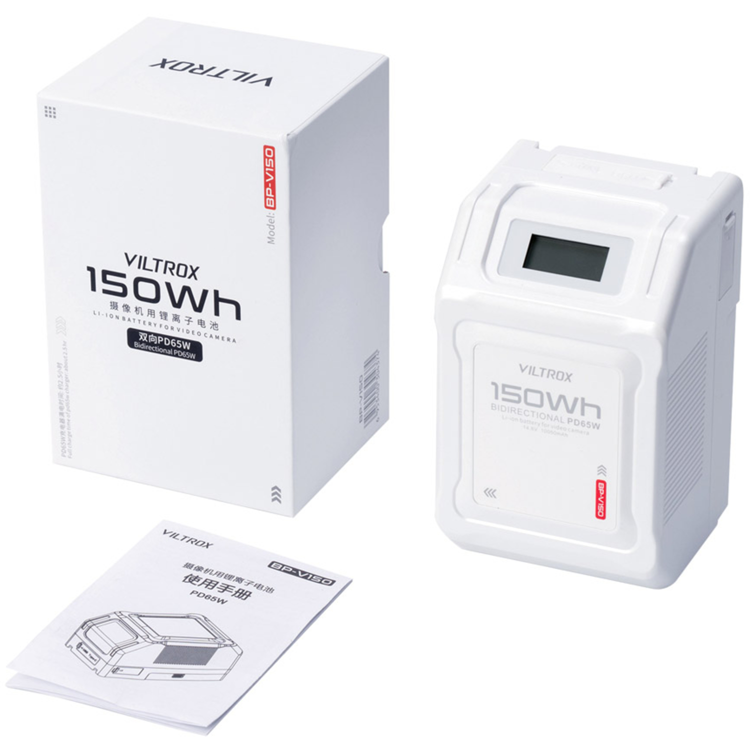 Viltrox Akku BP-V150 Lithium V-Mount 10050mAh 