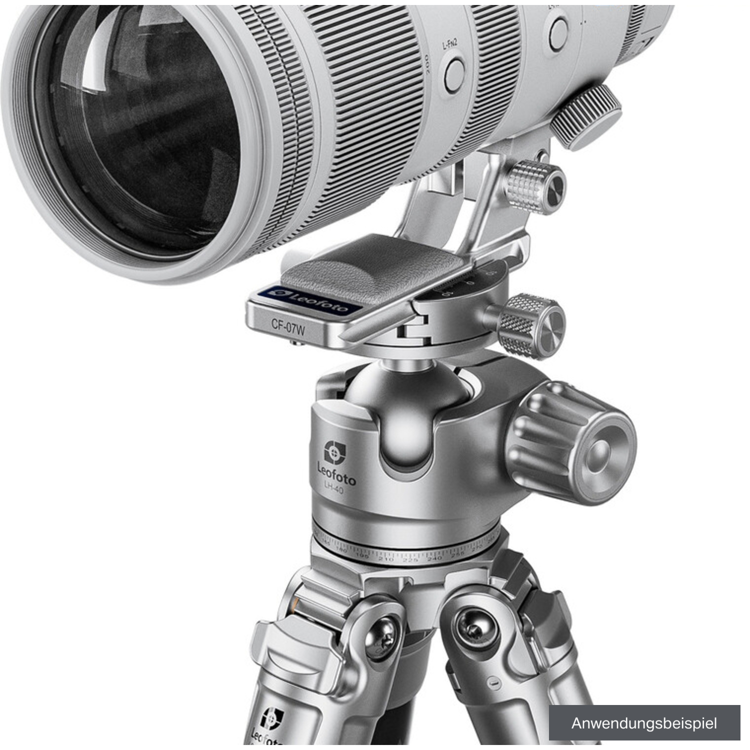 Leofoto Objektivfuß CF-07W für Canon RF 70-200mm F2.8L IS USM und RF 24-105mm F2.8L IS USM Z