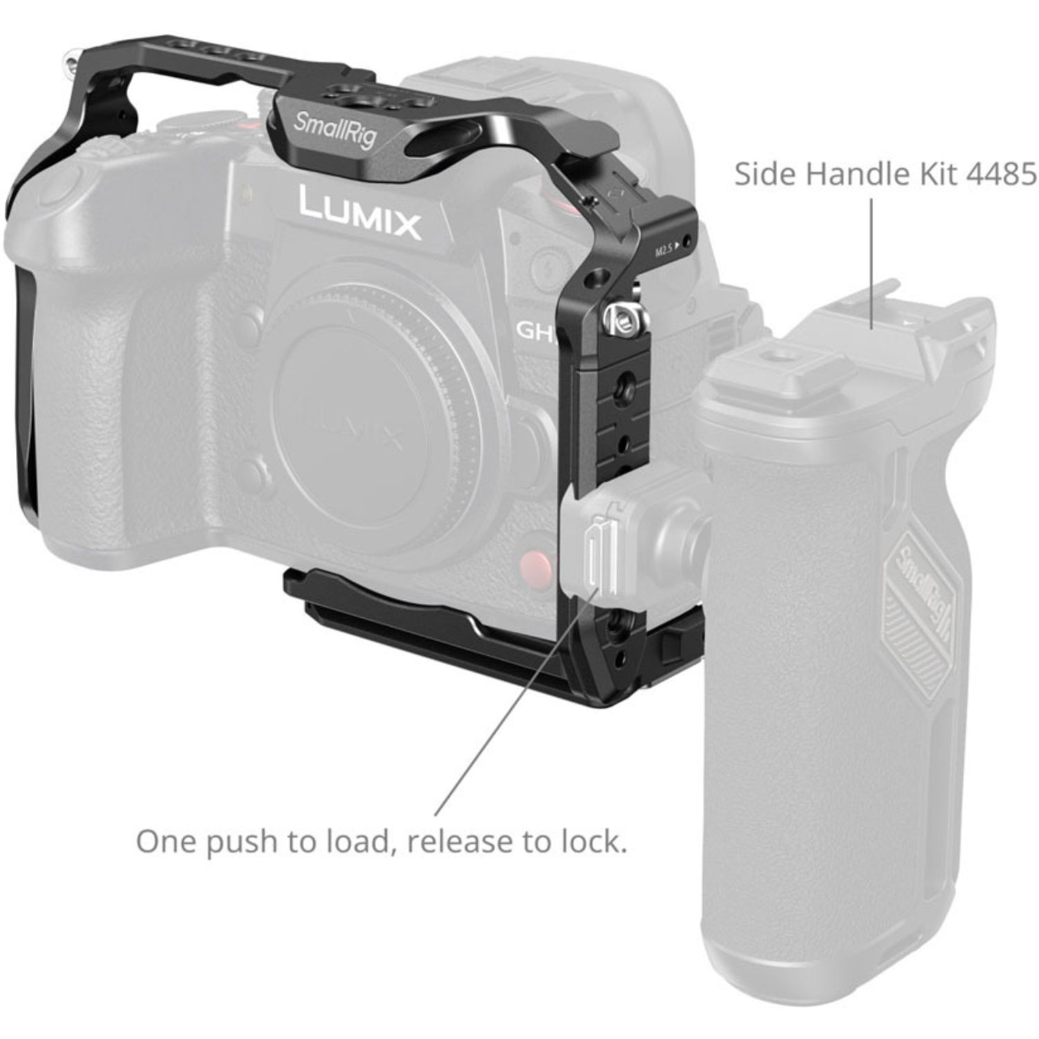 SmallRig HawkLock QR 4824 für Lumix GH7 / GH6