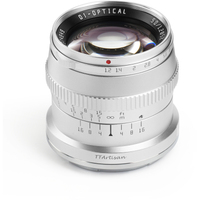 TTArtisan 50mm F1.2 für Fuji X silber